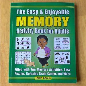 The Easy & Enjoyable Memory Activity Book for Adults